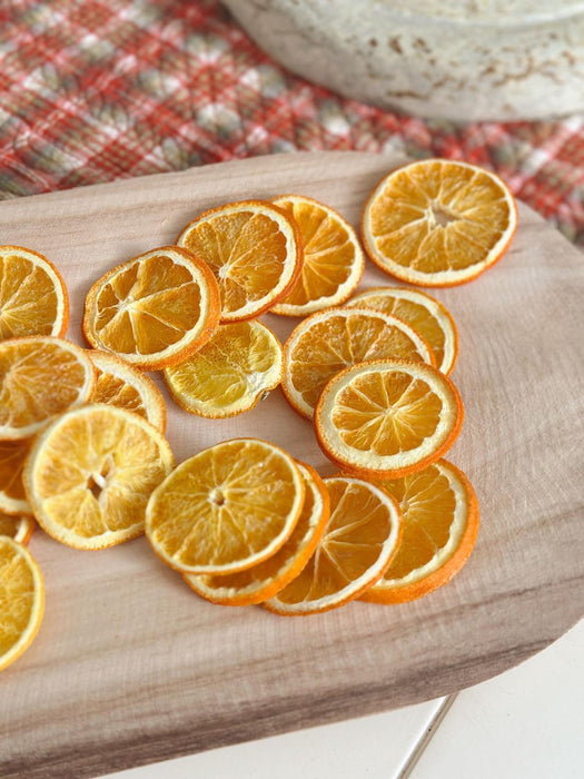 Fette di Arancia Essiccata Naturale – Decorazioni Natalizie (50 g)