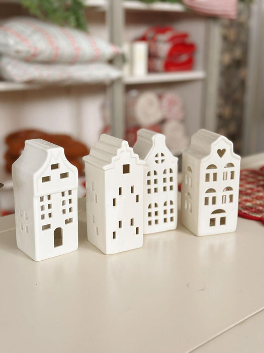 Casetta Natalizia in Porcellana