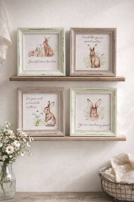 Cornice in legno Coniglio