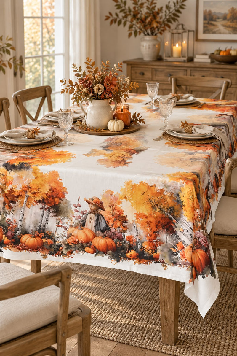 Tovaglia Autunnale Spaventa Passeri 140 x 240 cm