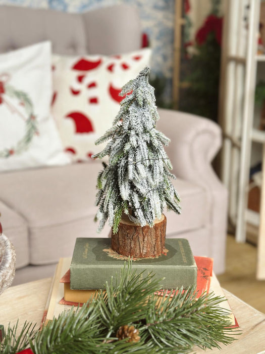 Mini Albero di Natale con Luce LED a Batteria