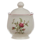 Zuccheriera in ceramica bianco da 280 ml Moss Rose Blanc Mariclò - Arredo Casa da Sogno