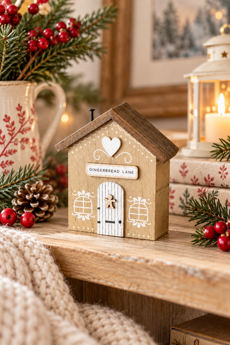 Gingerbread Wooden House