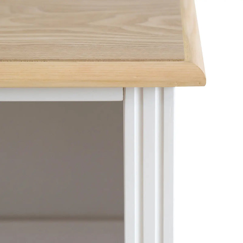 Libreria piccola legno bianco 75x102cm - Arredo Casa da Sogno