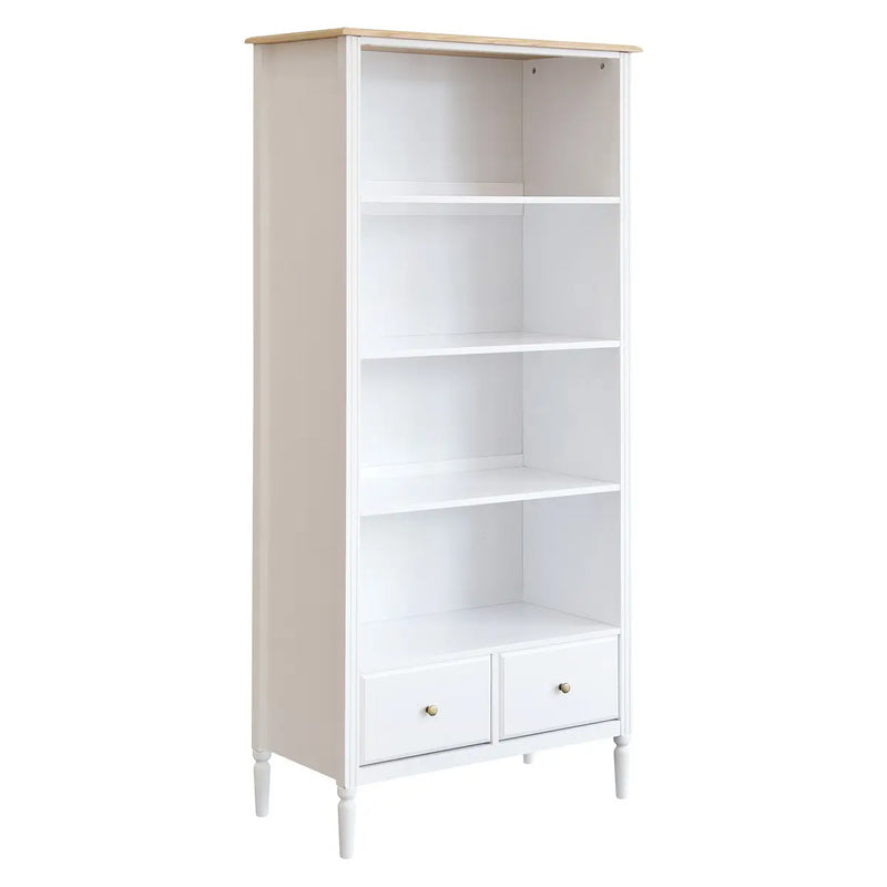 Libreria  legno bianco 80x175cm - Arredo Casa da Sogno