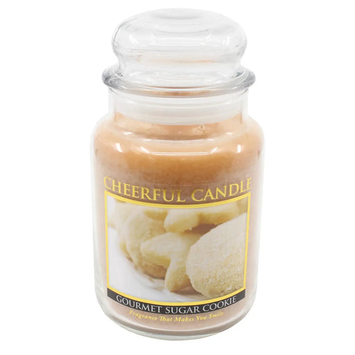 CHEERFUL CANDLE candela profumata gourmet sugar cookie - Arredo Casa da Sogno