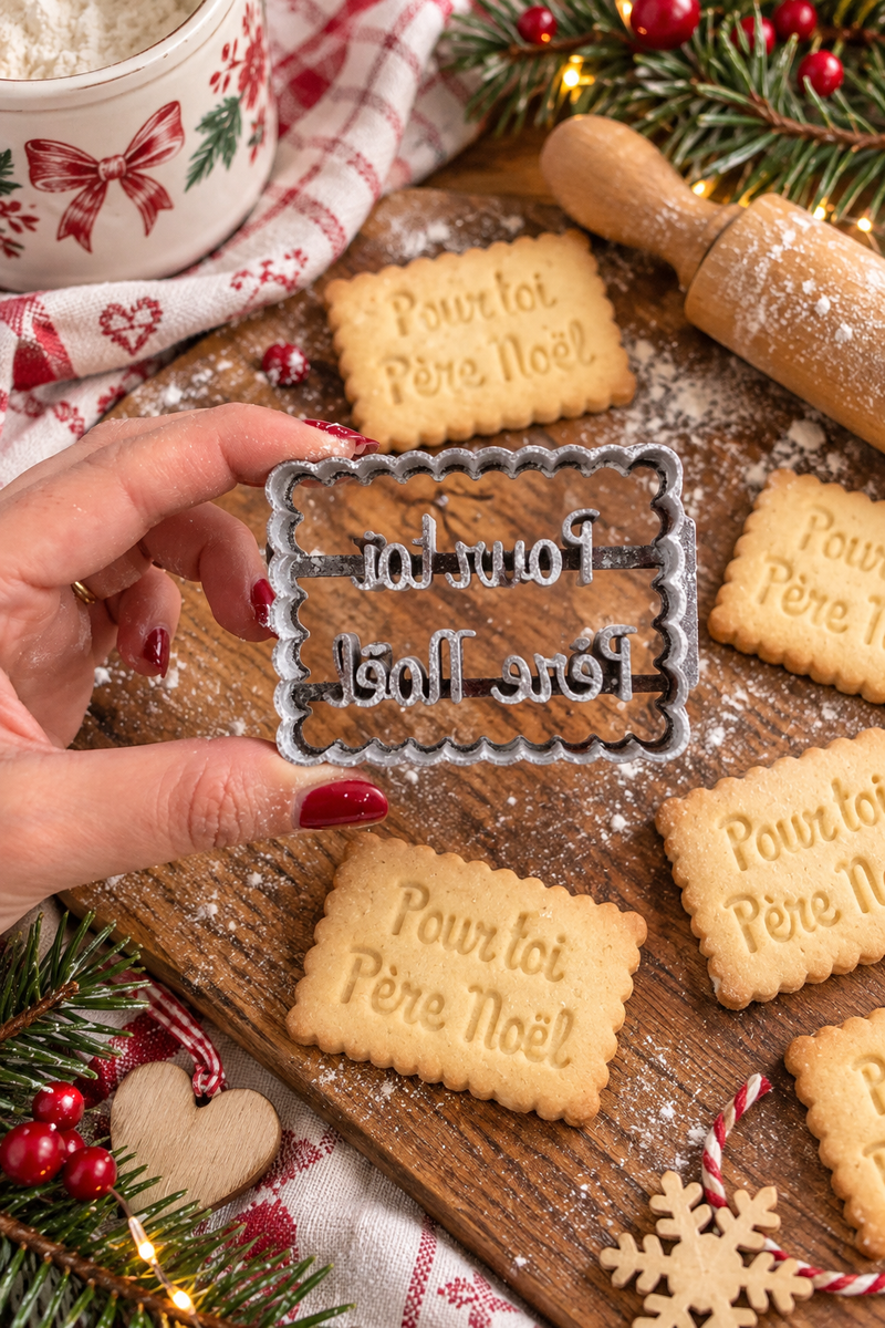Tagliabiscotti Per te Babbo Natale