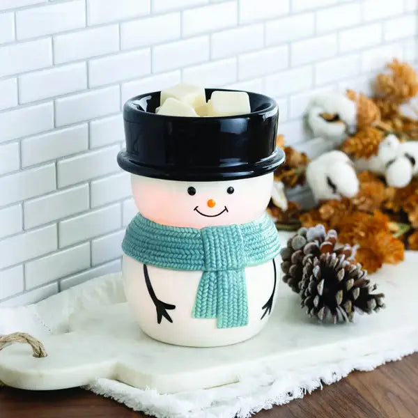 Lampada elettrica SNOWY in ceramica Candle warmers