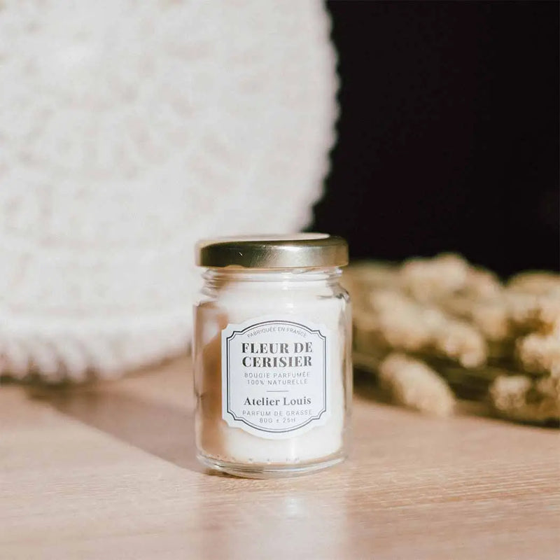 Candela Profumata Fleur de cerisier  80 g Atelier Louis