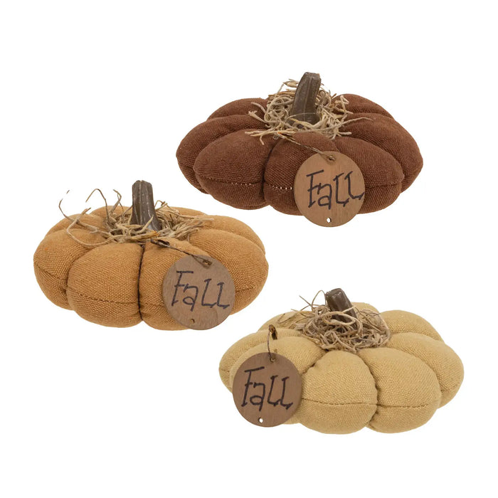 Zucca Decorativa Imbottita “Fall” 10 cm