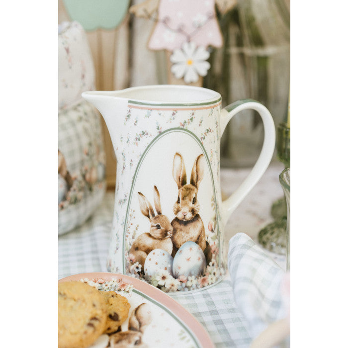 Brocca Decorativa – Collezione Rabbit Pepen – Nuvole di Stoffa