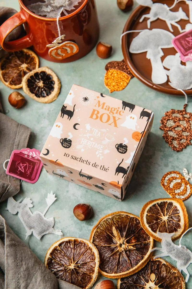 Box Halloween - 10 bustine di tè e rooibos biologici