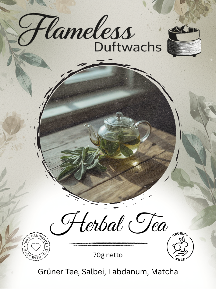Cera Profumata Herbal Tea 70 g – Flameless