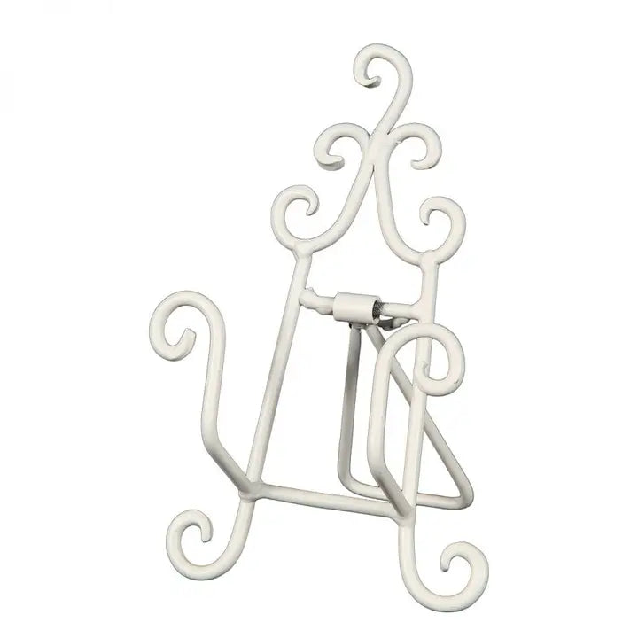 Cavalletto Decorativo in Ferro Battuto 10x8x15 cm