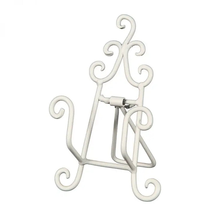 Cavalletto Decorativo in Ferro Battuto 10x8x15 cm