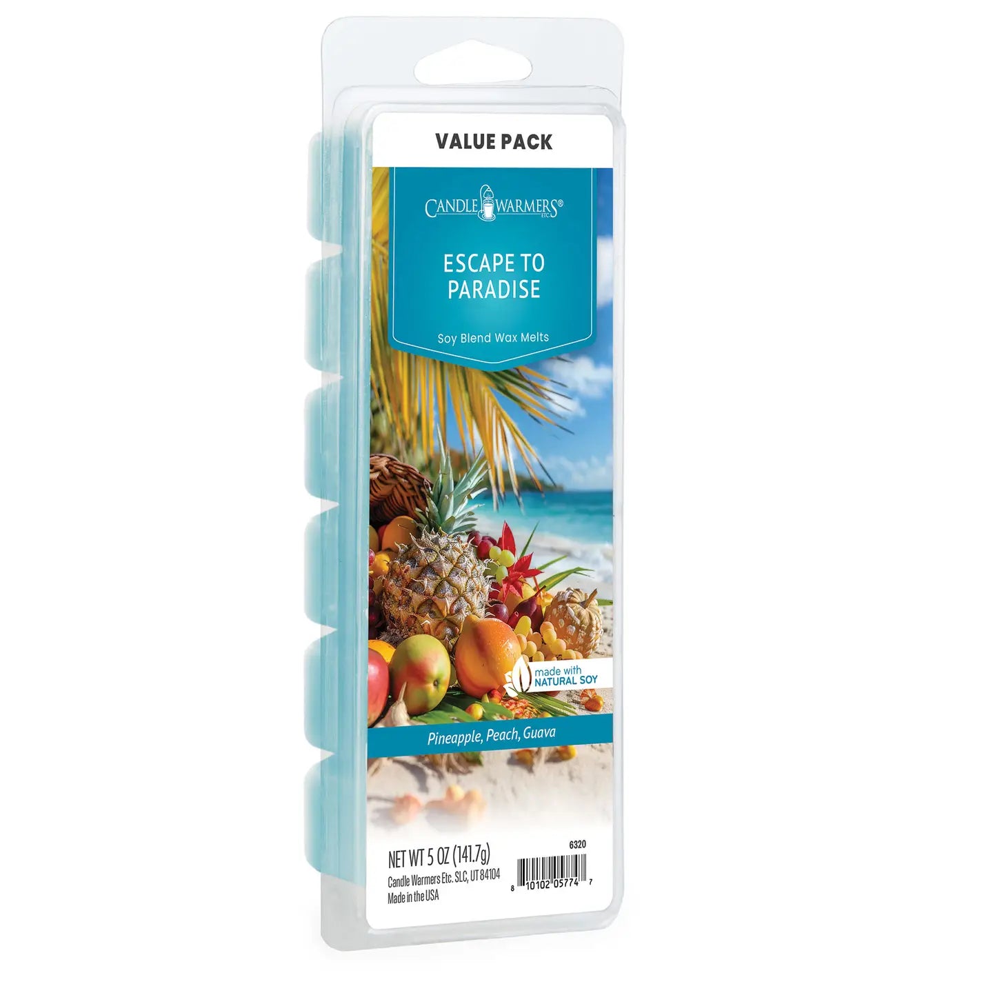 Cera profumata 140g Escape To Paradise Candle warmers