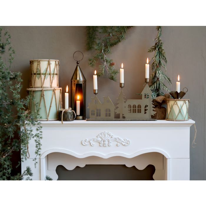 Antique White French Fireplace -Chic Antique 