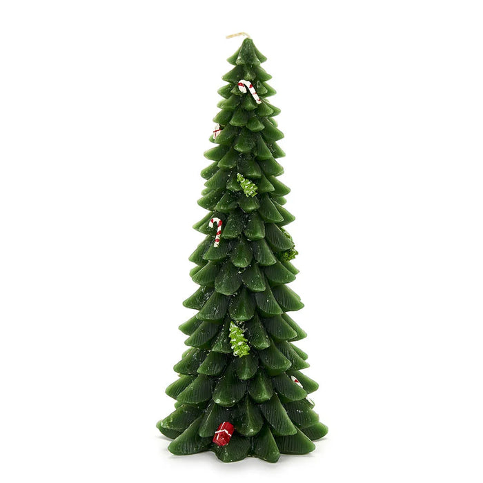 Candela albero di natale Bear Wonderland H 28 cm -Nuvole di Stoffa