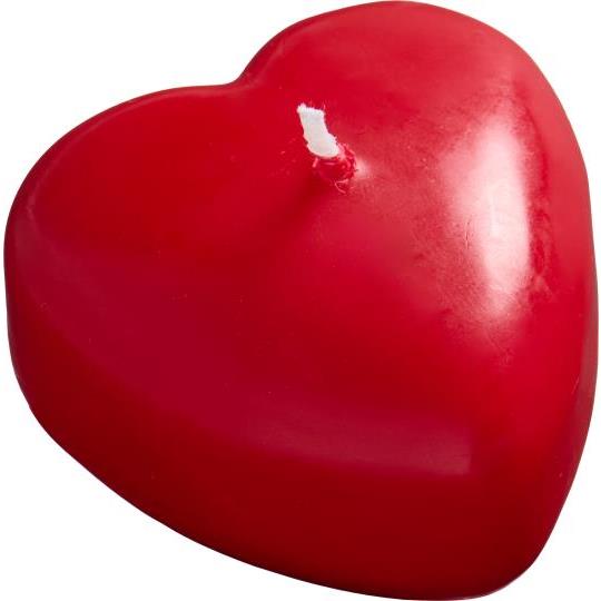 Ib Laursen red heart-shaped candle