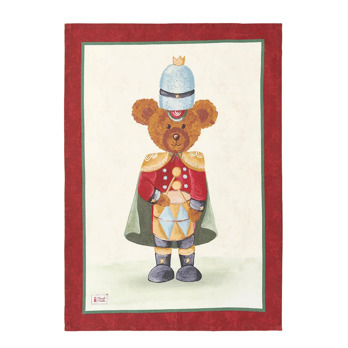 Christmas Tea Towel Bear Wonderland 50×70 - Cloth Clouds