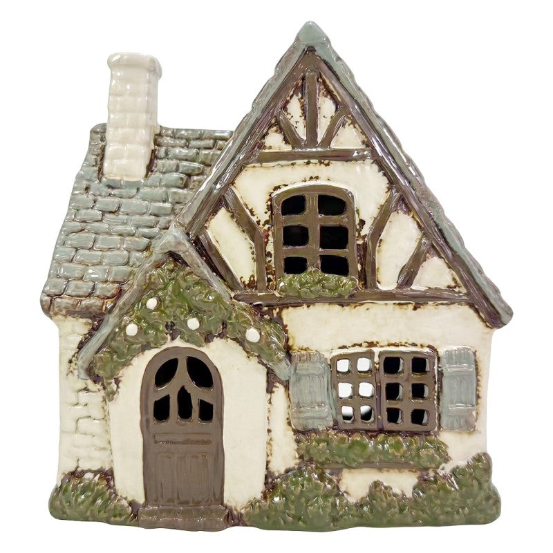 Casetta Portacandela Tealight Decorativa in Resina Clayre & eef