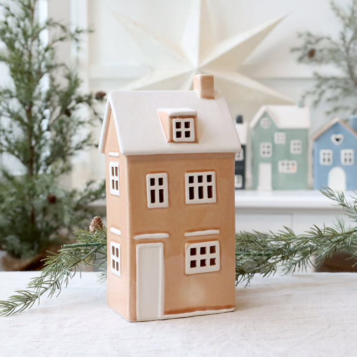 Casetta Portatealight Grande Chic Antique – H 24,5 cm x 13 cm x 8 cm