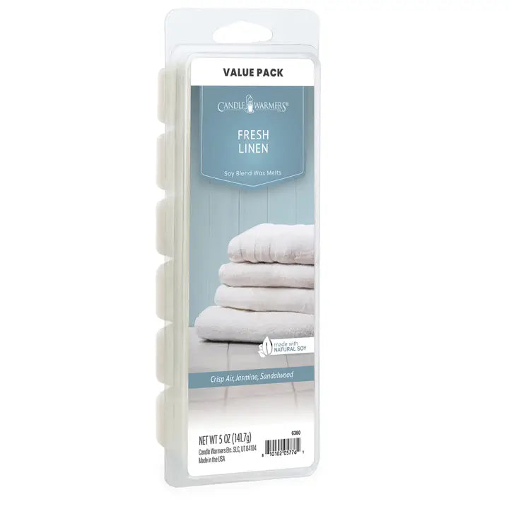 Cera profumata 140g Fresh linen Candle warmers