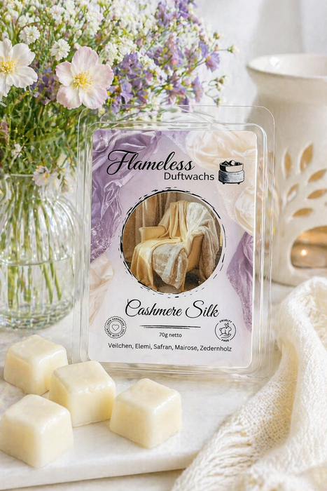 Cera Profumata di Soia Flameless Cashmere Silk