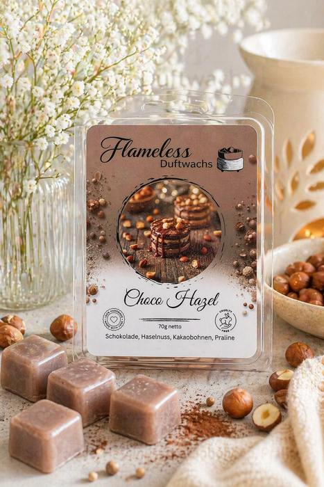 Cera Profumata di Soia Choco Haze  Flameless 70g