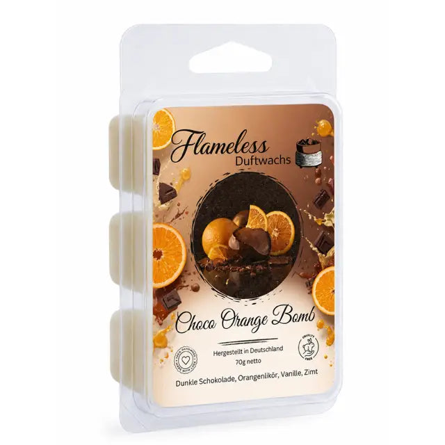 Cera Profumata Choco Orange Bam Bam Bomb 70 g Flameless