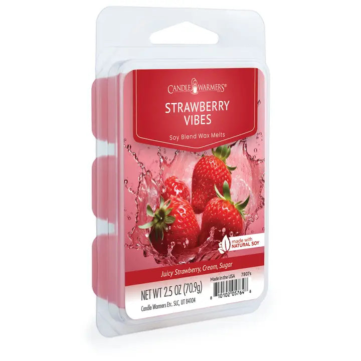 Cera profumata 70 g Strawberry Vibes Candle warmers