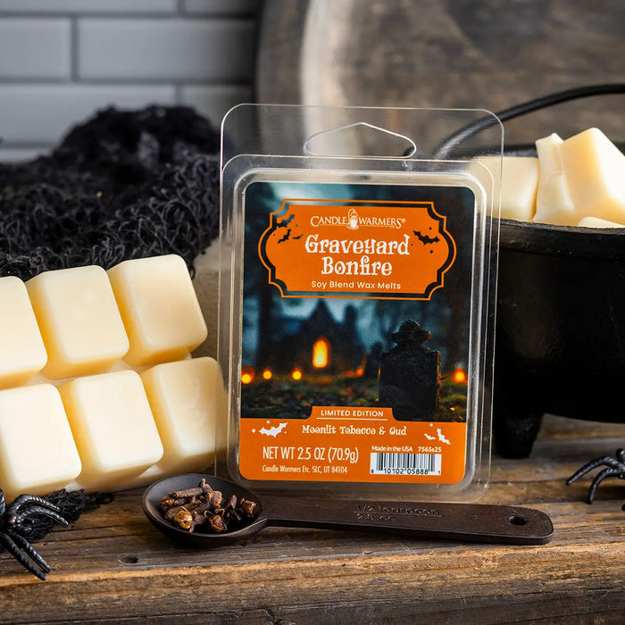Scented Wax. GRAVEYARD BONFIRE 70 g Candle WARMERS®