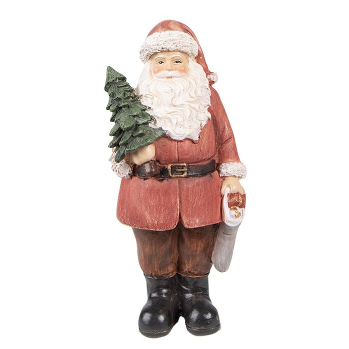 Statuetta Babbo natale in poliresina -Clayre & Eef