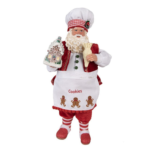 Babbo Natale Pasticcere con sach a poche-Clayre & Eef