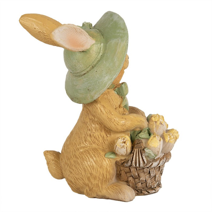 Lapin décoratif avec chapeau Clayre &amp; eef