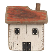 Decorazione in legno naturale  a forma di casa - Arredo Casa da Sogno