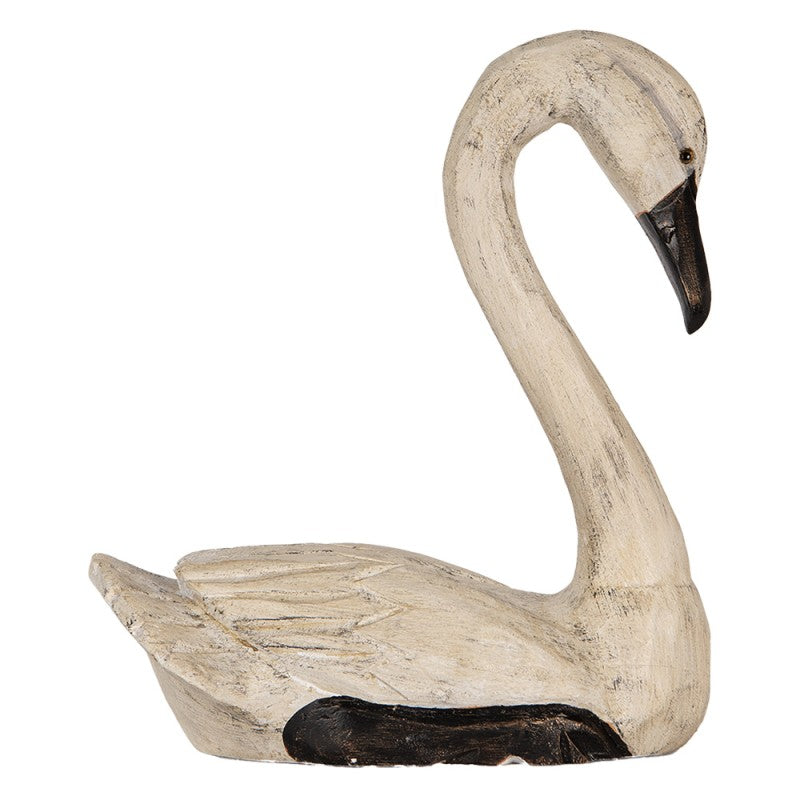 Cigno Decorativo Clayre & Eef Beige