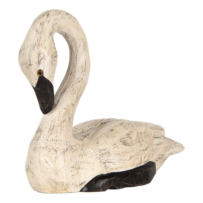 Cigno Decorativo Clayre & Eef Beige