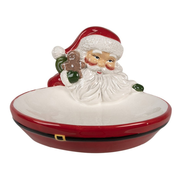 Ciotola decorativa Babbo Natale - Clayre & Eef