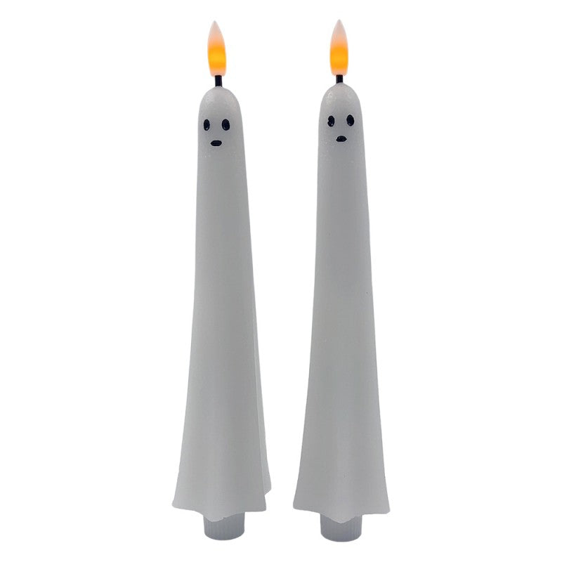 Set 2 Candele Decorative Fantasma Clayre & eef  H 25 cm