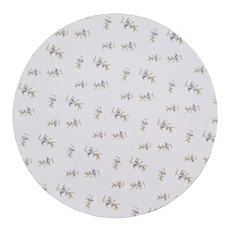 Sottopiatto in plastica con motivo olive da 33 cm - Arredo Casa da Sogno