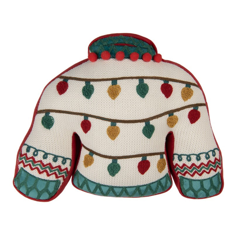 Cuscino Decorativo Natalizio a Forma di Maglione Clayre & eef