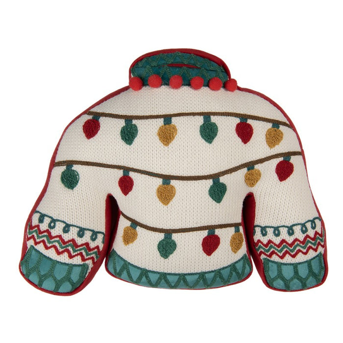Cuscino Decorativo Natalizio a Forma di Maglione Clayre & eef