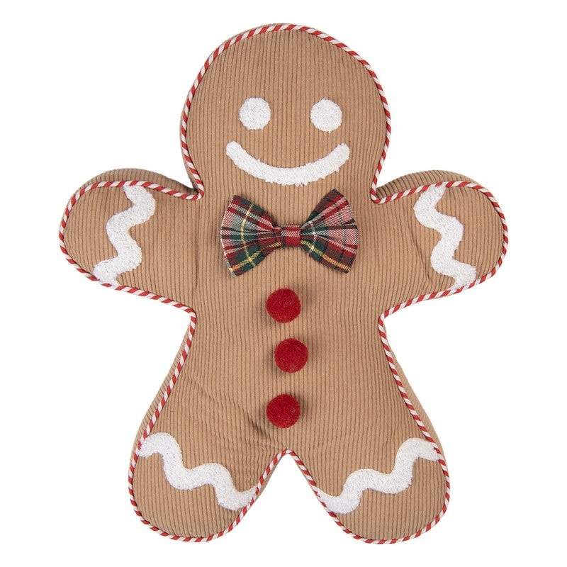 Cuscino Decorativo Natalizio Gingerbread 35x40 cm Clayre & eef