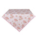 Tovaglia in Cotone Rosa 100 x 100 cm Rose Rosa - Sweet Roses Clayre & Eef