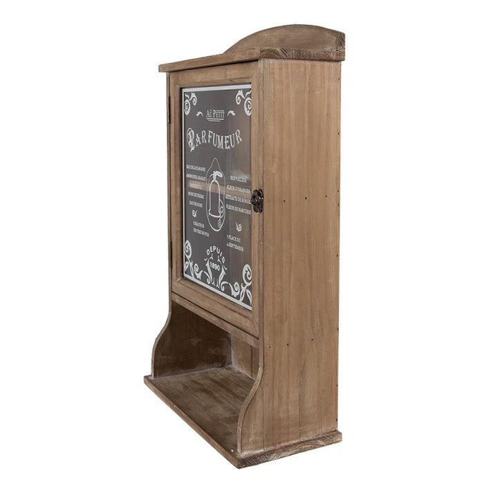 Mensola da parete in legno marrone