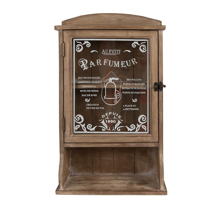 Mensola da parete in legno marrone