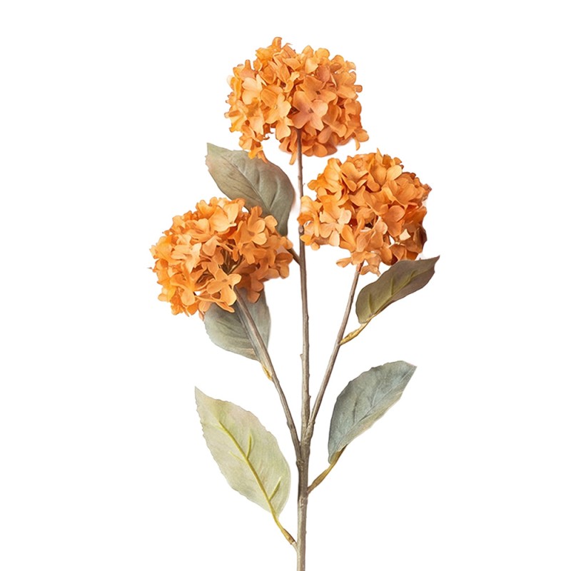 Ramo di Ortensia Arancione H 70 cm Clayre & eef