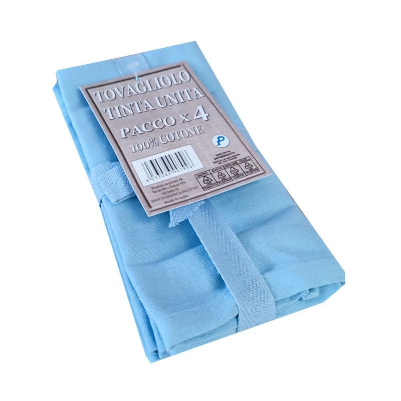 Set 4 Tovaglioli in Cotone 100% – 40x40 cm