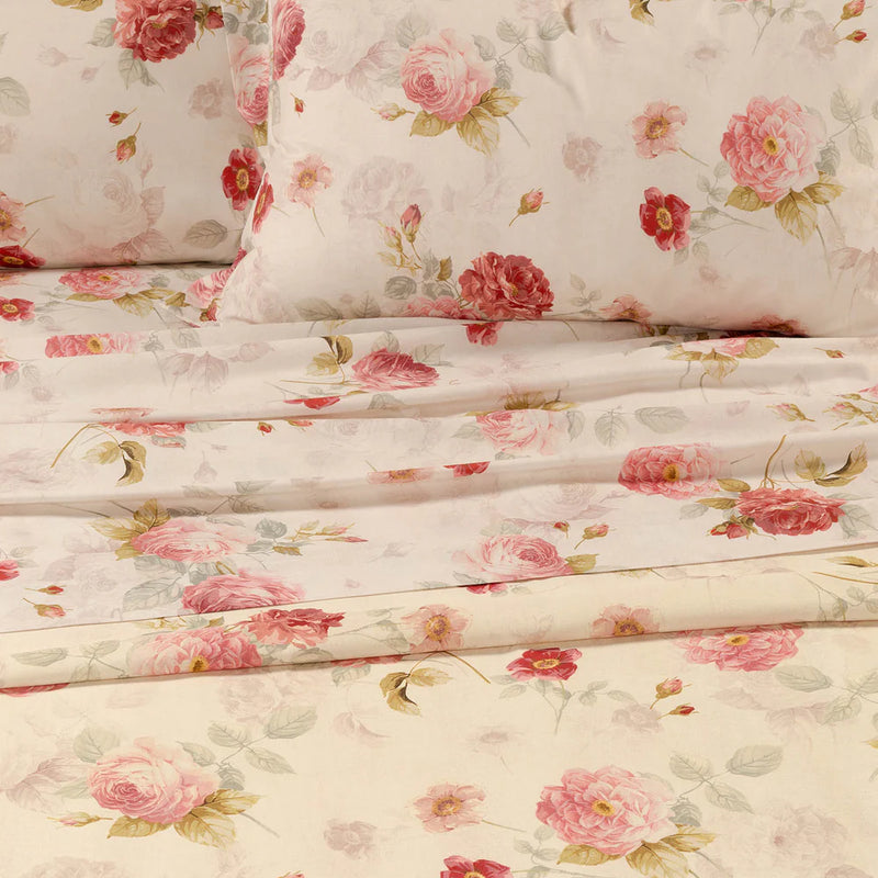 Copriletto Estivo in Cotone Panama Eden Rose Caleffi